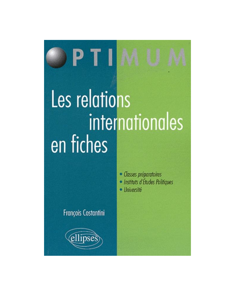 Les relations internationales en fiches