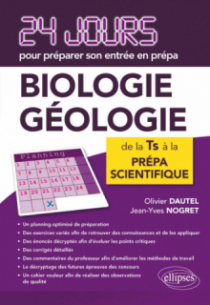 Biologie - Géologie - 24 jours pour préparer son entrée en prépa