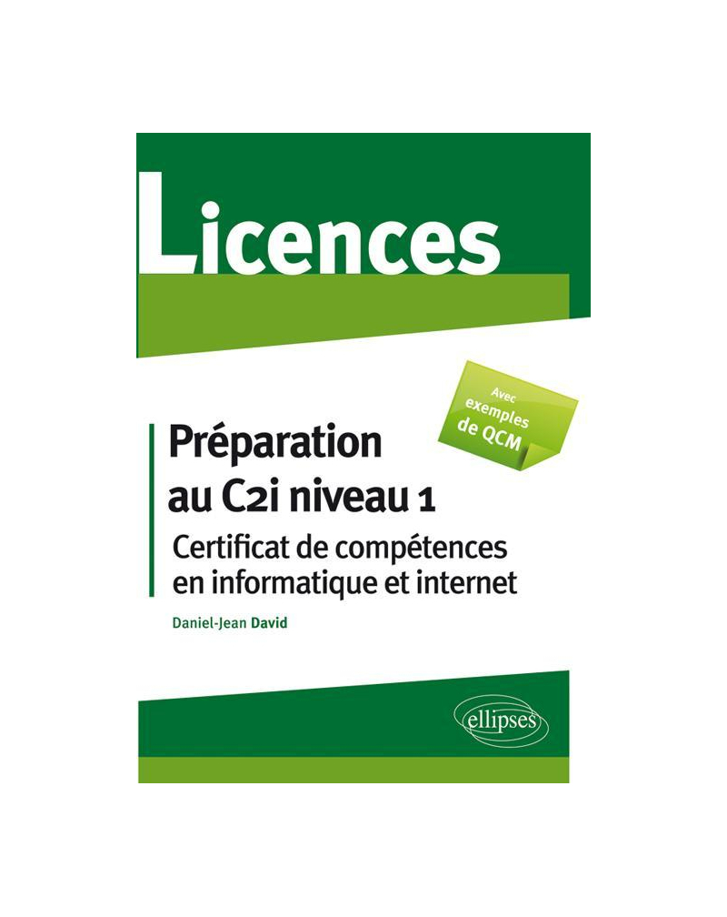 Préparation au Certificat de compétences en informatique et internet (C2I niveau 1)