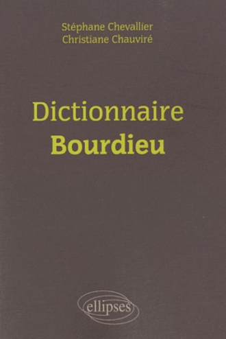 Dictionnaire Bourdieu