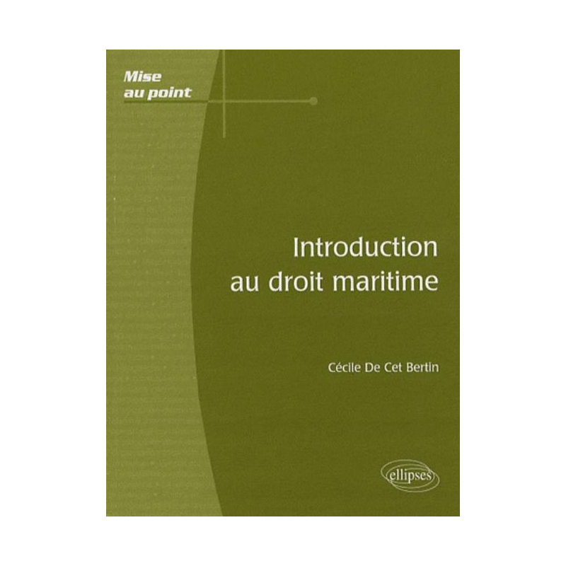 Introduction au droit maritime