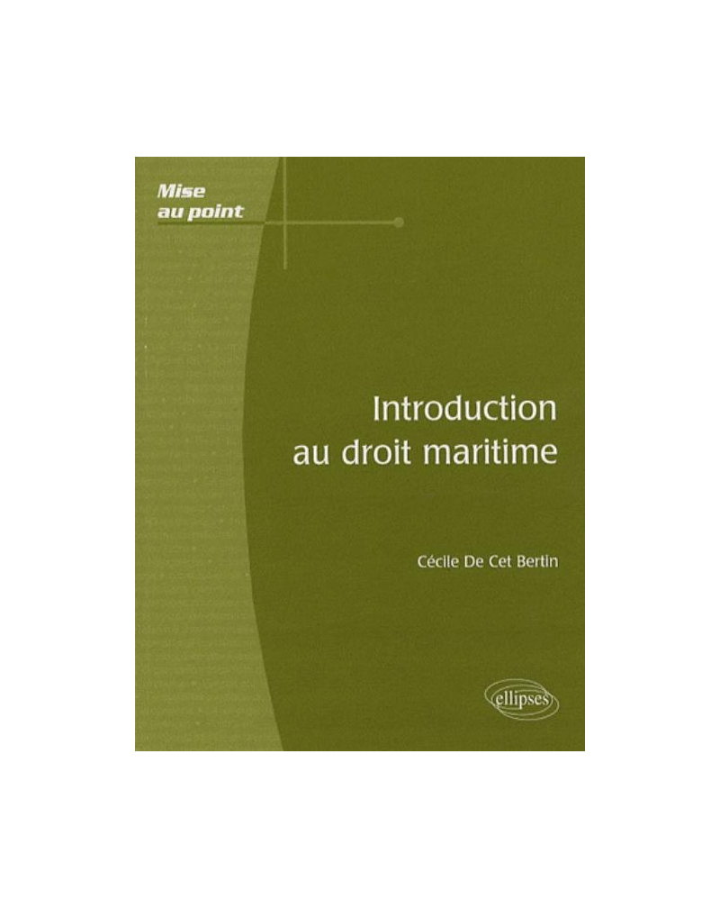 Introduction au droit maritime