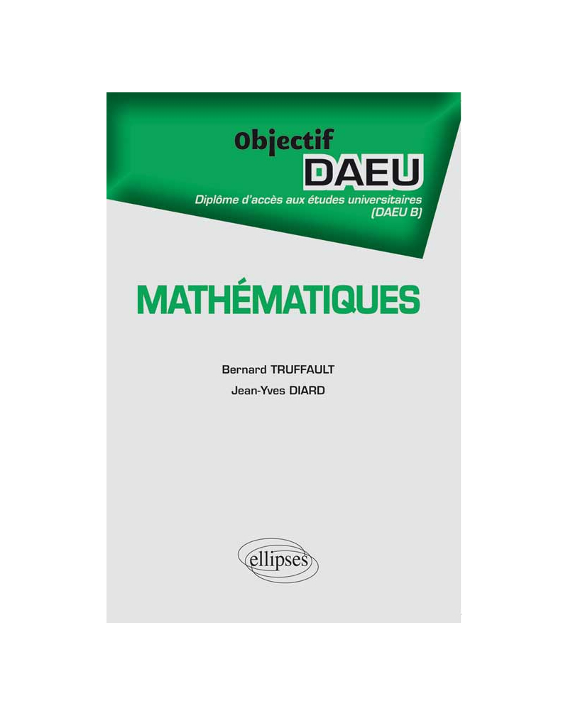 Mathématiques - DAEU B