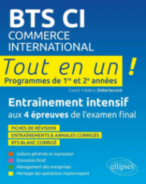 BTS commerce international • Tout en un • 1e et 2e année