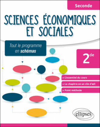 Sciences économiques et sociales - Seconde - tout le programme en schémas