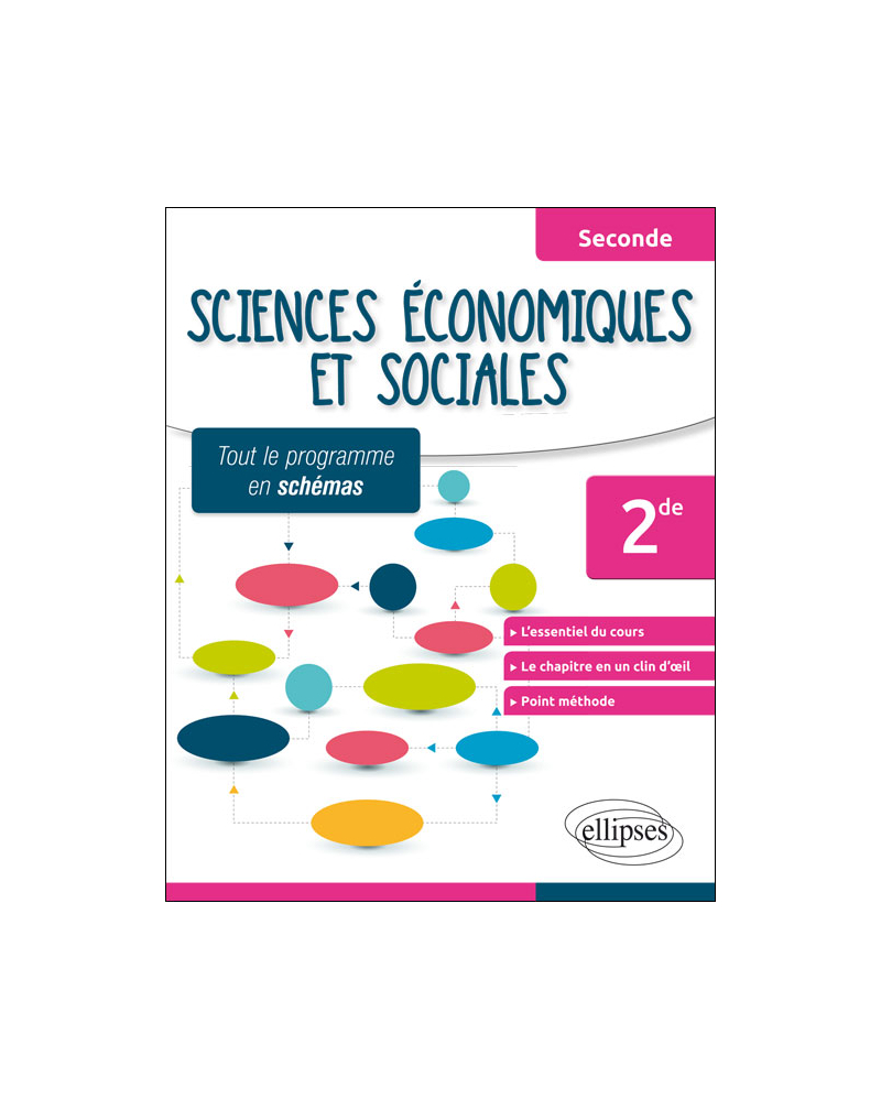 Sciences économiques et sociales - Seconde - tout le programme en schémas