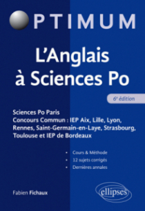 L'Anglais à Sciences Po - 6e édition