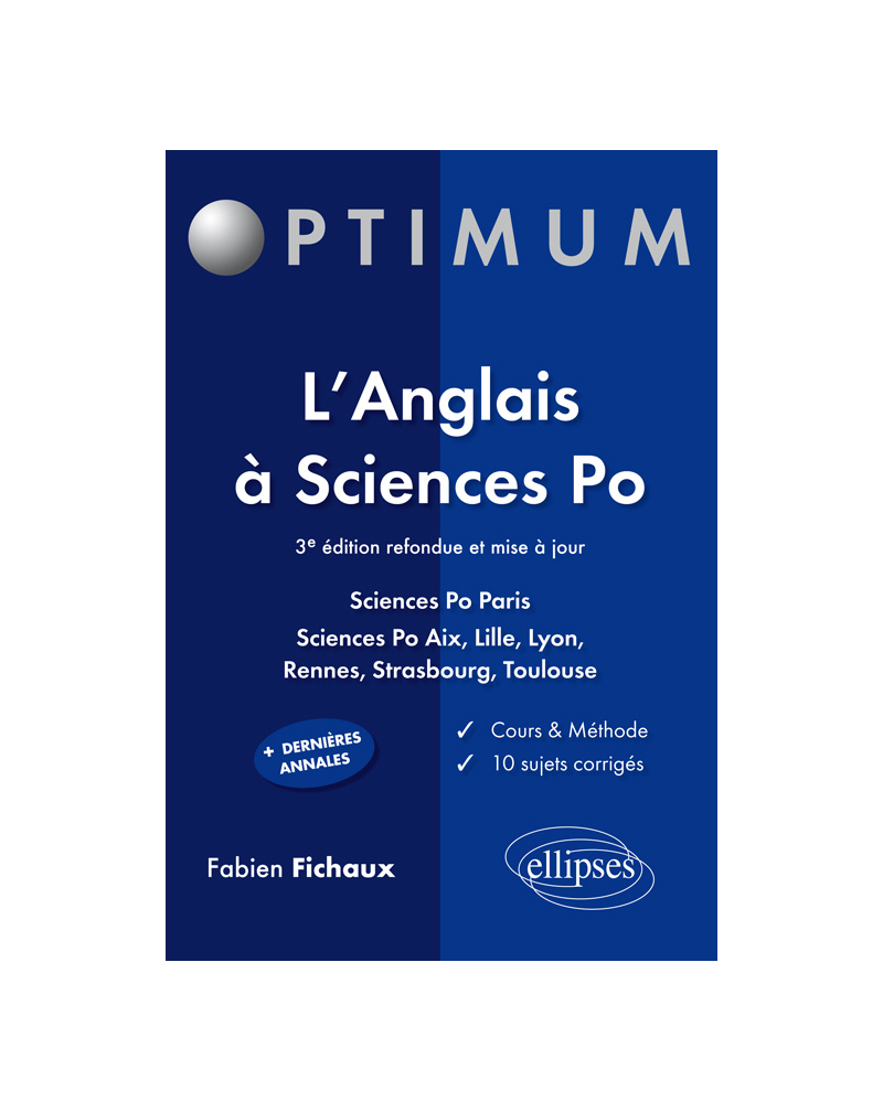 L'anglais à Sciences po - 3e édition