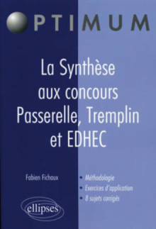 La Synthèse aux concours Passerelle, Tremplin et EDHEC