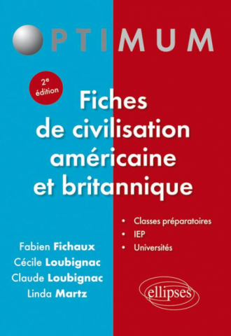Fiches de civilisation américaine et britannique - 2e édition