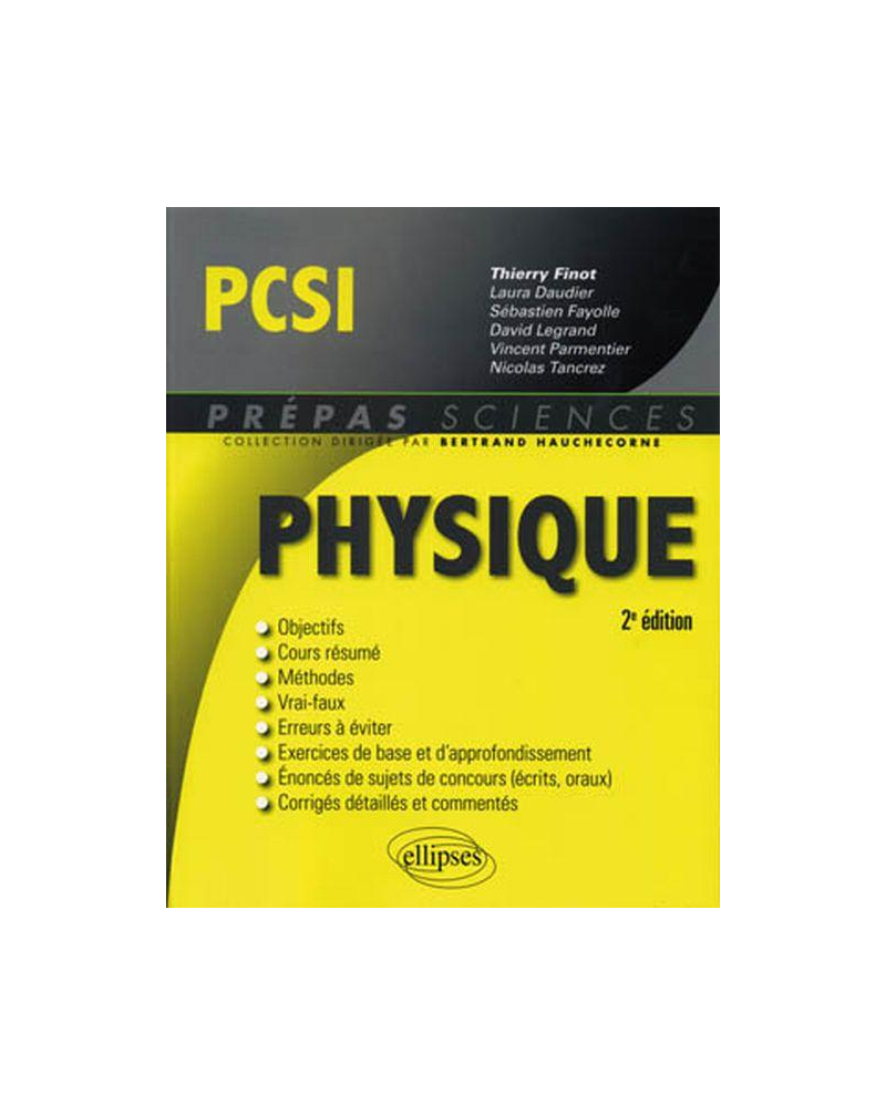 Physique PCSI - 2e édition