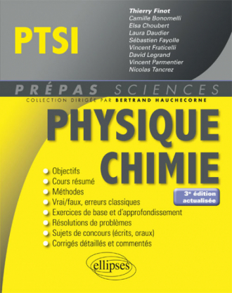 Physique-Chimie PTSI - 3e édition actualisée