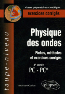 Physique des ondes - Fiches, méthodes et exercices corrigés - 2e année PC-PC*