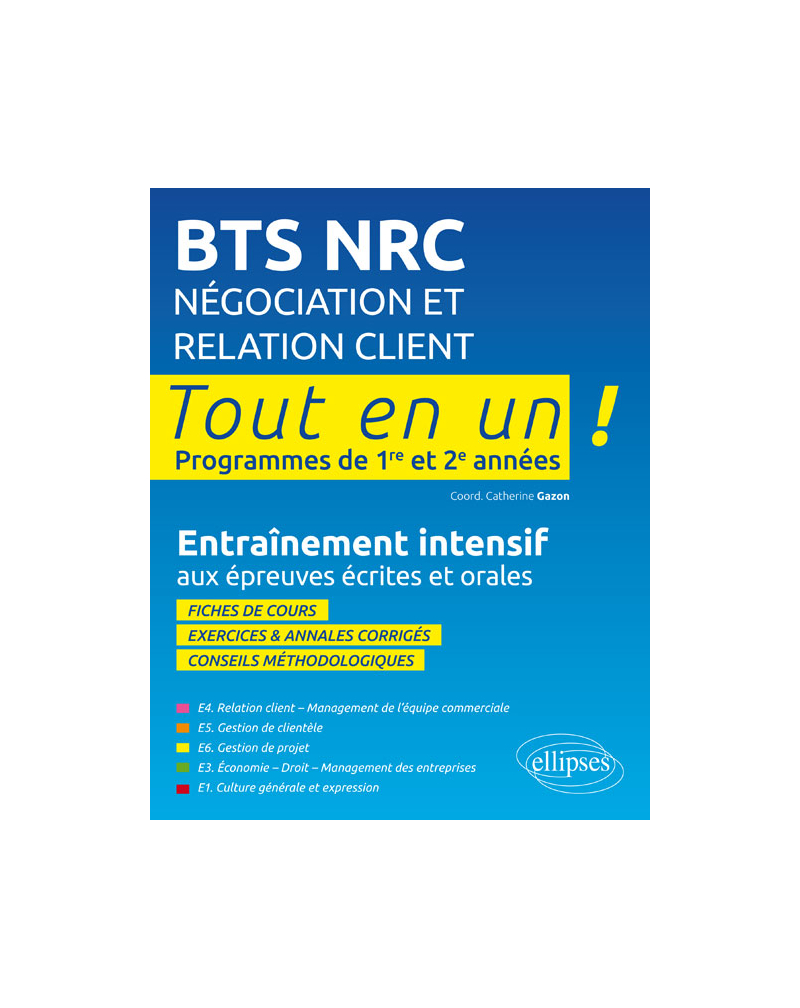 BTS NRC Négociation et Relation Client