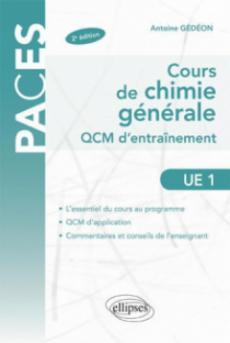 UE1 - Cours de chimie générale. QCM d'entraînement