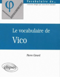vocabulaire de Vico (Le) vocabulaire de Vico (Le)