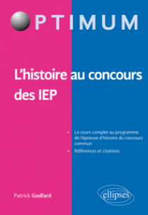 L'histoire aux concours des IEP