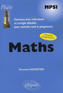 Mathématiques MPSI - Exercices corrigés