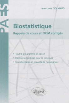 Biostatistique - rappels de cours et QCM corrigés