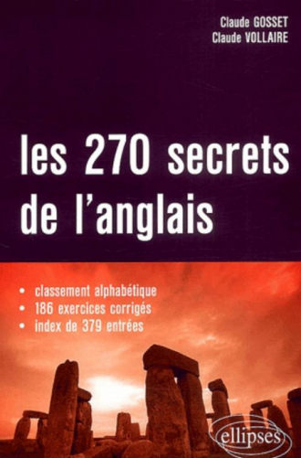 Les 270 secrets de l'anglais