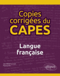 Copies corrigées du CAPES - Langue française