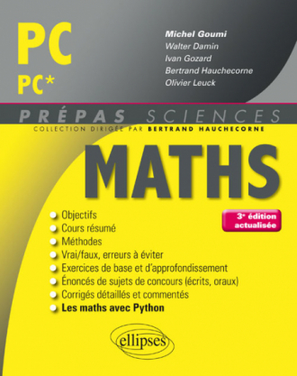 Mathématiques PC/PC* - 3e édition actualisée