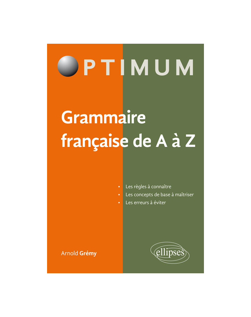 Grammaire française de A à Z
