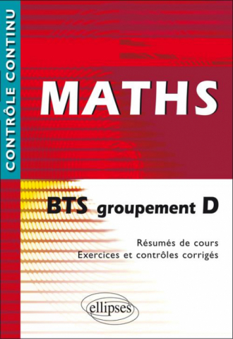 Mathématiques BTS groupement D