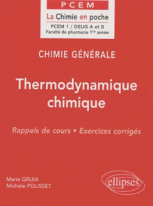 Chimie générale - 2 - Thermodynamique chimique