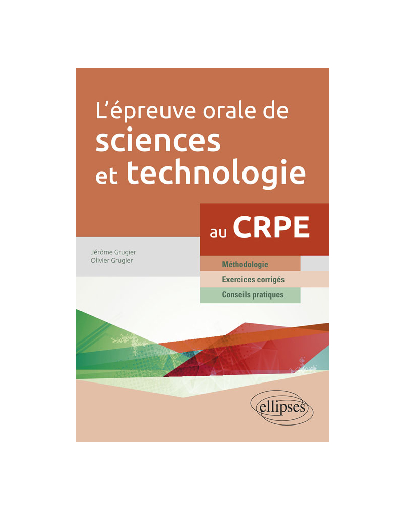 L'épreuve orale de sciences et technologie au CRPE