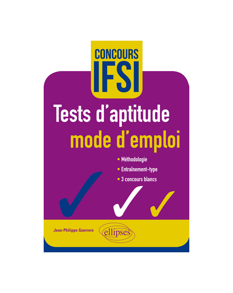 Tests d'aptitude Â– mode d'emploi Â– Concours IFSI