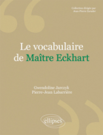 Le vocabulaire de Maître Eckhart