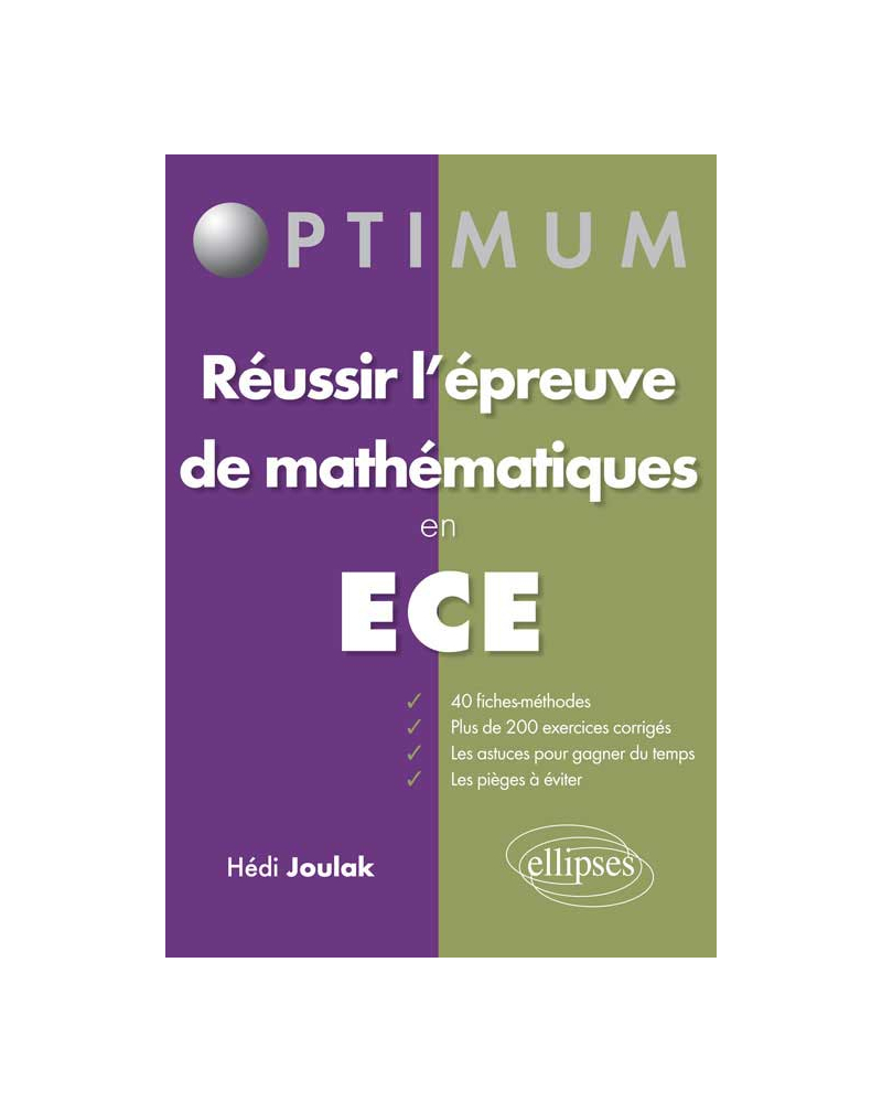 Réussir l'épreuve de mathématiques en ECE