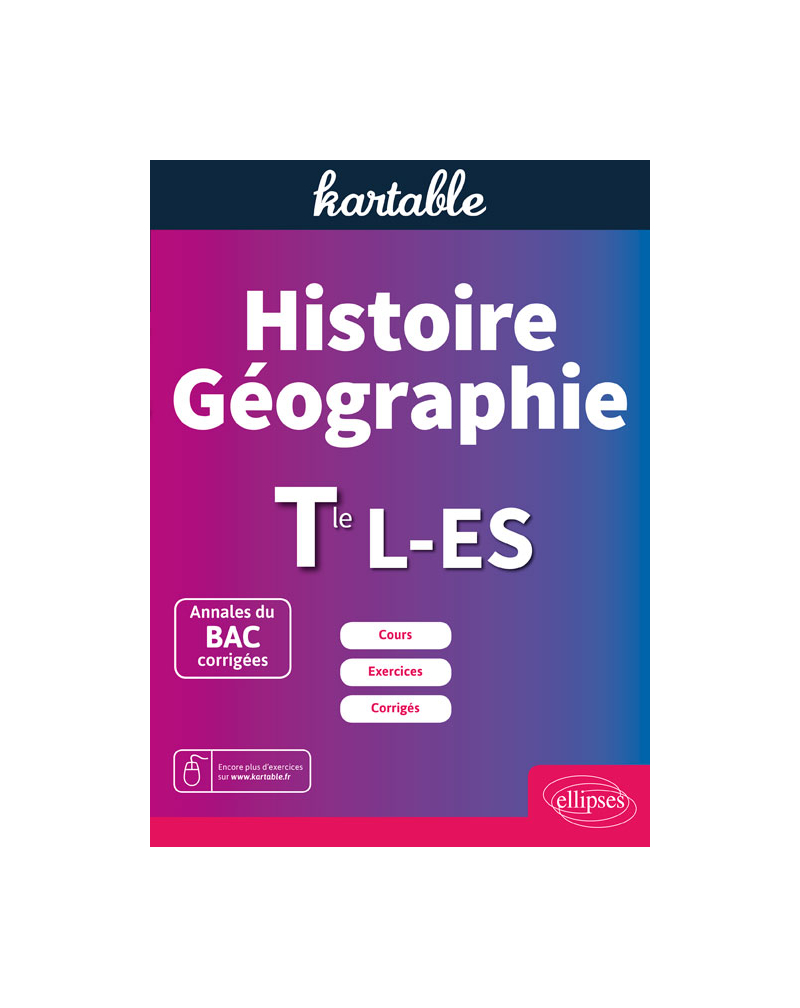 Histoire Géographie, Tle L, ES