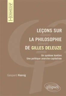 Leçons sur la philosophie de Gilles Deleuze