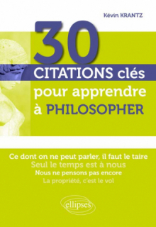 30 citations clés pour apprendre à philosopher