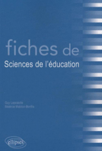 Fiches de Sciences de l'éducation