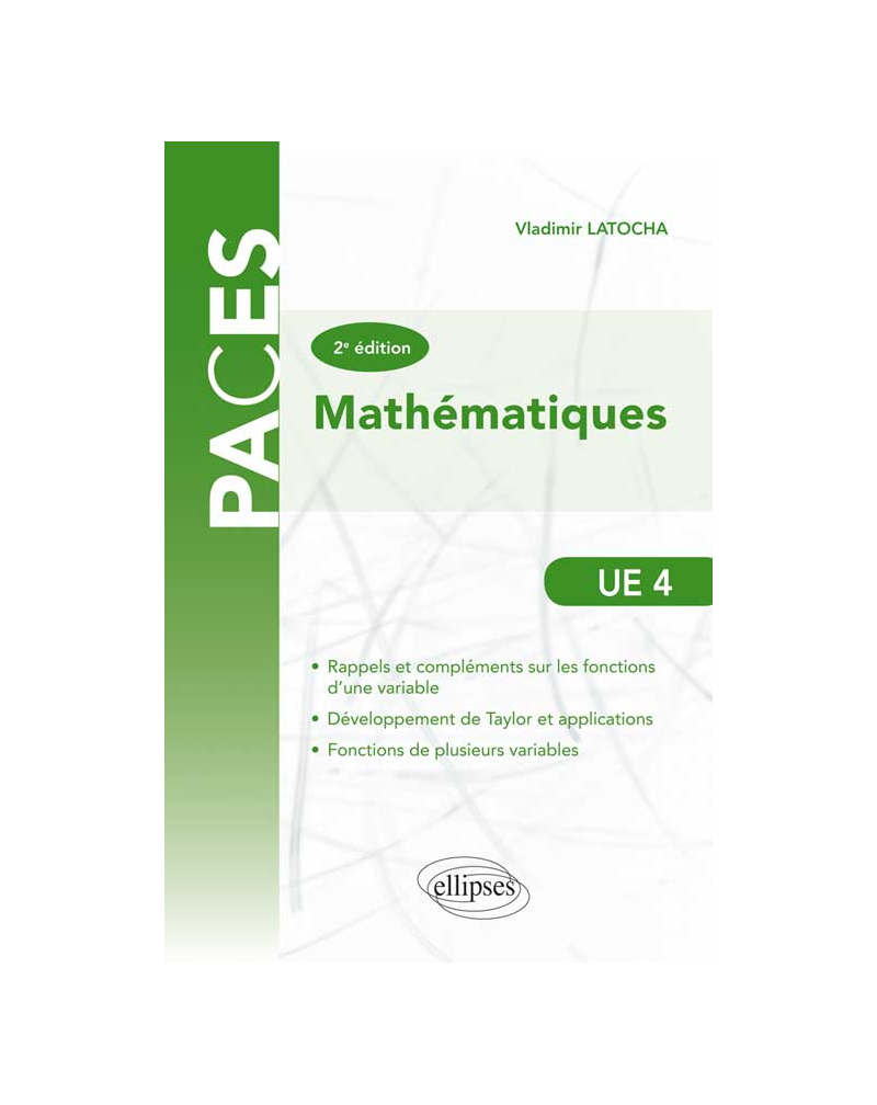 UE4 - Mathématiques - 2e édition