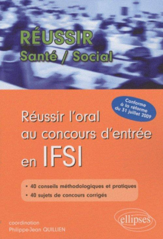 Réussir l'oral au concours d'entrée en IFSI