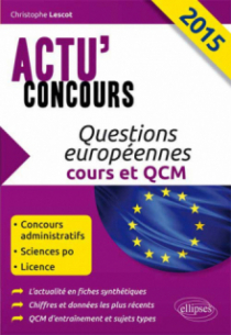 Questions européennes 2015 (cours et QCM)