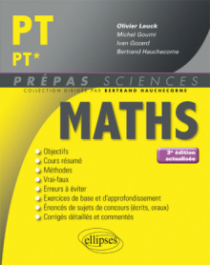 Mathématiques PT/PT* - 3e édition actualisée