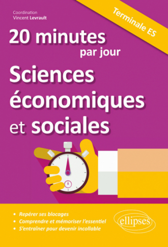 20 minutes par jour de Sciences économiques et sociales - Terminale ES