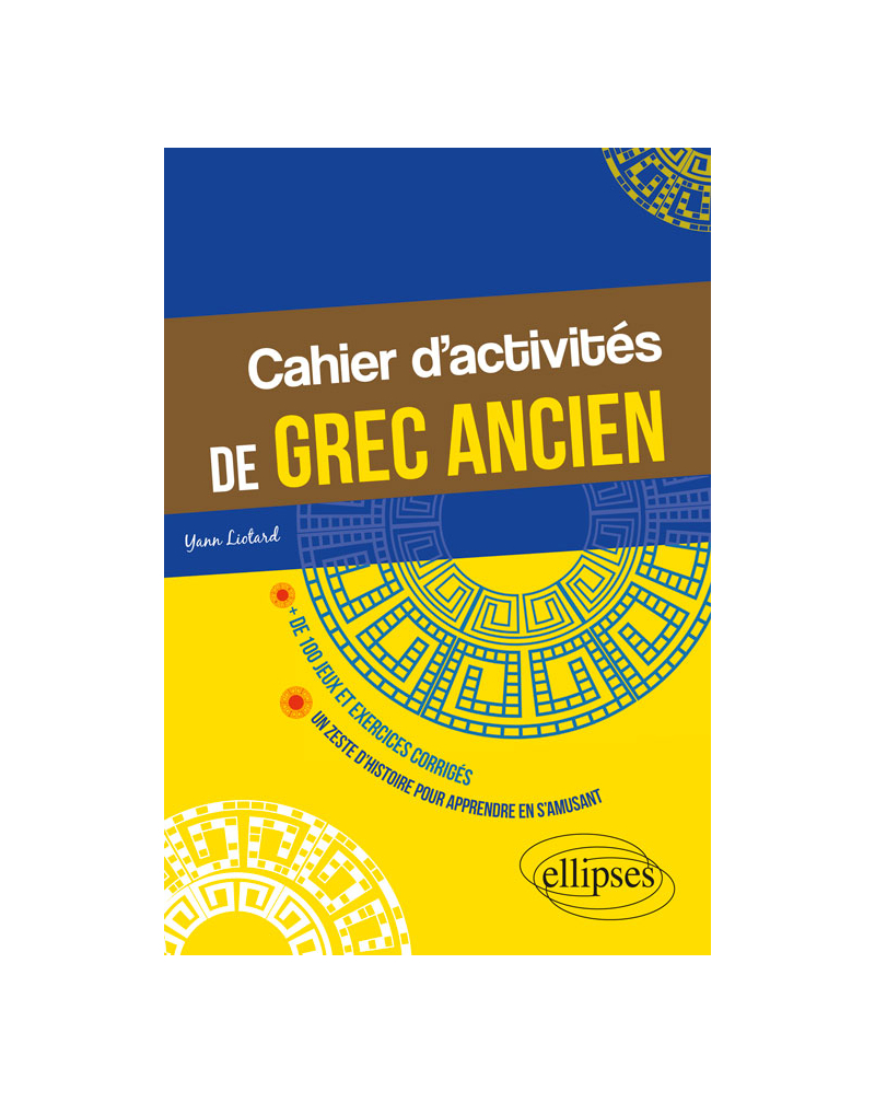 Cahier d'activités de grec ancien