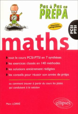 Mathématiques PCSI-PTSI
