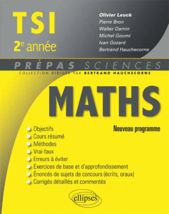 Mathématiques TSI-2 programme 2014