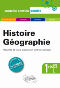 Histoire-Géographie - Premières L et ES - nouveau programme