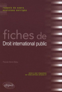 Fiches de Droit international public