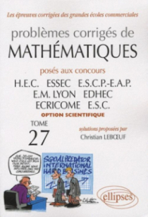 Mathématiques HEC 2006-2007 - Tome 27 (option scientifique)