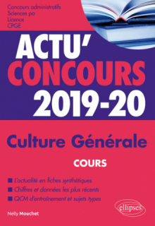 Culture Générale - concours 2019-2020