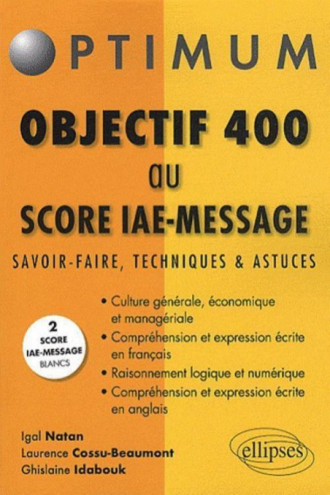 Objectif 400 au Score IAE-Message